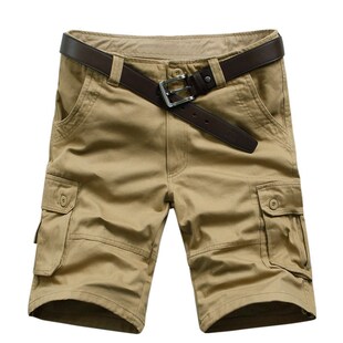 Casual 短裤 Shorts男工装 Bermuda Work Cargo Army Men Summer