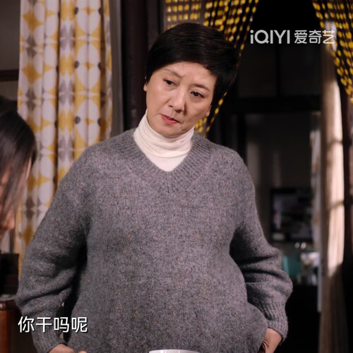 宽松长袖上衣针织衫套头毛衣