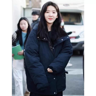 凡人歌殷桃李晓悦章若楠同款冬季新款立领新国标白鹅绒羽绒服外套