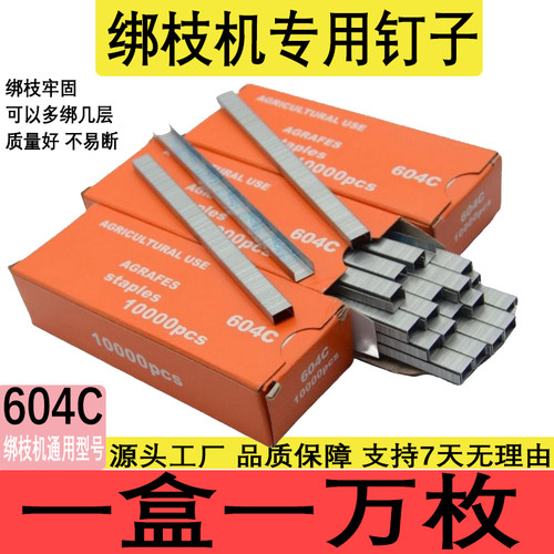 葡萄绑枝机钉子西红柿绑蔓机结束