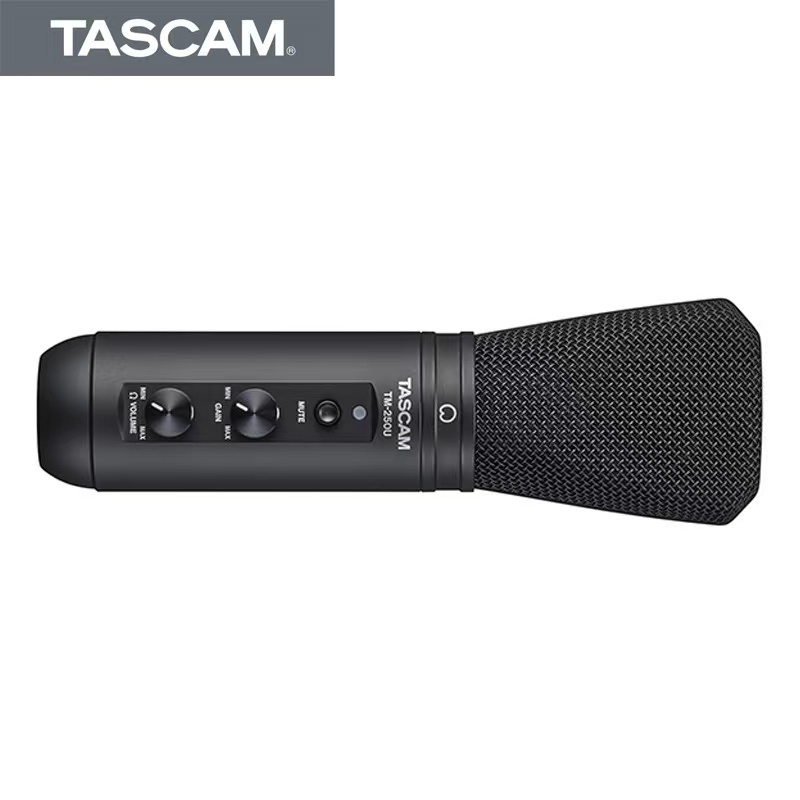 TASCAM TM-250U大振膜usb话筒麦克风电脑手机录音直播k歌