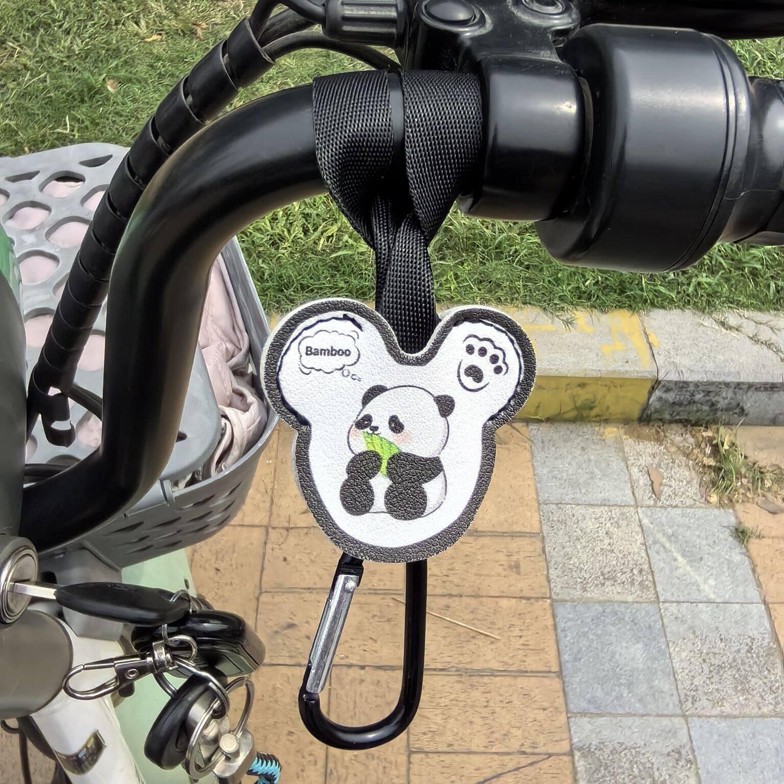电动车挂钩锁扣前置通用免打孔多功能电瓶婴儿自行车挂包重物安全