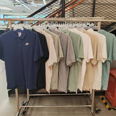 耐克NIKE男女纯棉翻领POLO短袖