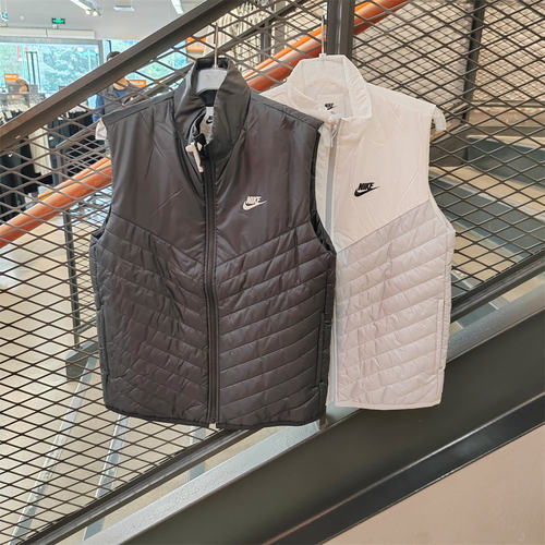 耐克NIKE男运动休闲保暖立领马甲