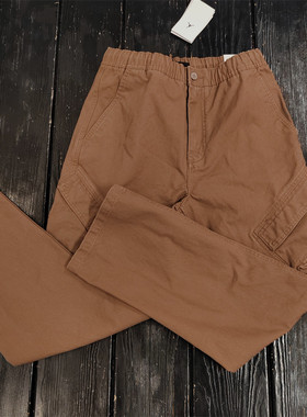 耐克NIKE奥莱正品男运动休闲梭织JORDAN宽松直筒工装裤长裤FV7256