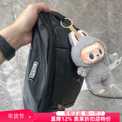 Jordan休闲男女皮革腰包胸包挎包