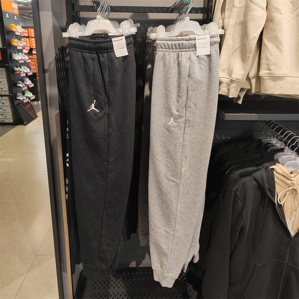 耐克NIKE奥莱正品男女运动休闲毛圈内里刺绣小脚束脚长裤FV7280