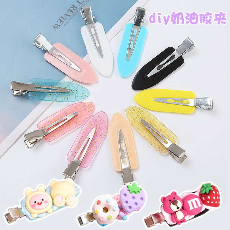 diy马卡龙刘海夹卡通可爱发夹无痕发夹奶油胶糖果色材料,饰品/流行首饰/时尚饰品新,民族风发饰,淘宝优惠券,粉丝福利购,淘宝优惠卷