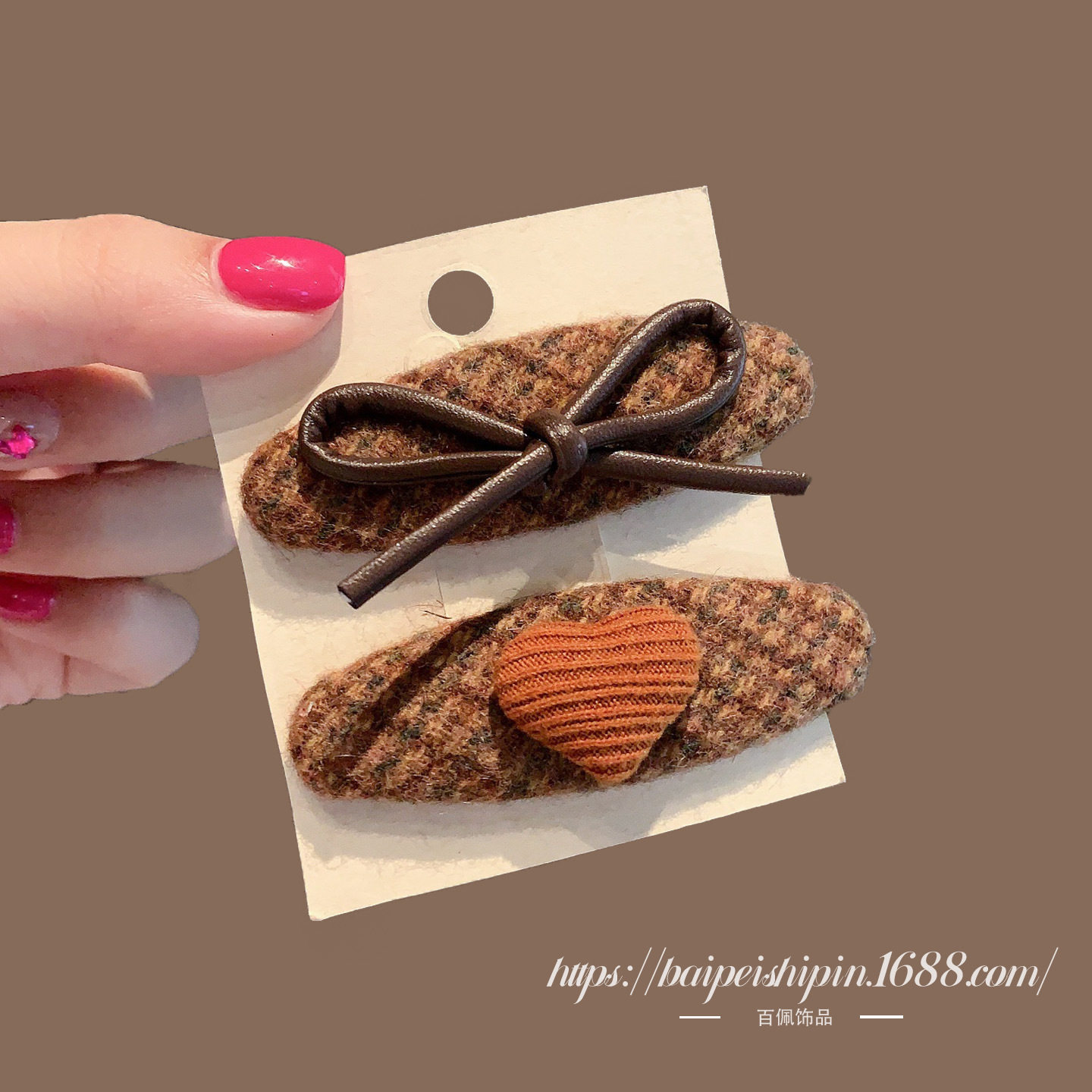 秋冬新款毛呢格子小熊镶钻侧边夹发卡甜美气质蝴蝶结发夹刘海夹子,饰品/流行首饰/时尚饰品新,民族风发饰,淘宝优惠券,粉丝福利购,淘宝优惠卷