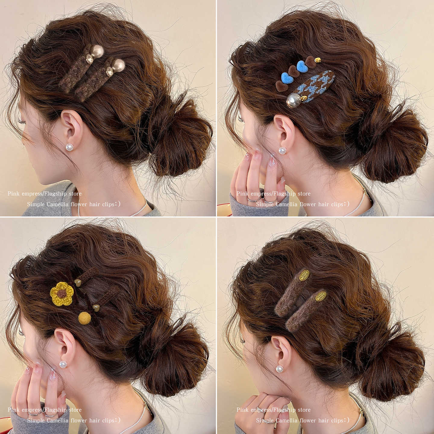 感发夹女鸭嘴夹边夹侧边前额一字发卡碎发刘海夹2025新款头饰