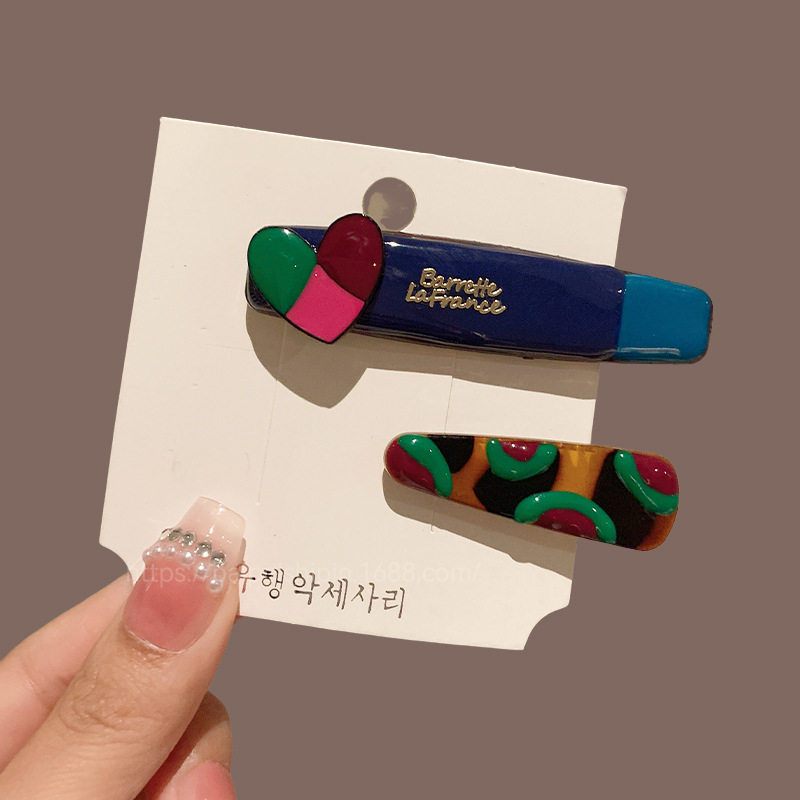 2025新款感爱心发夹边夹刘海侧边夹碎发整理发卡女夹子鸭嘴夹,饰品/流行首饰/时尚饰品新,民族风发饰,淘宝优惠券,粉丝福利购,淘宝优惠卷