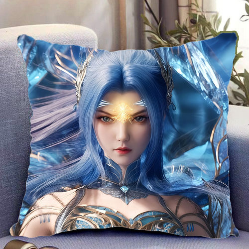 绝世唐门斗罗大陆二双面抱枕唐舞桐霍雨浩周边带枕芯靠枕礼物定制