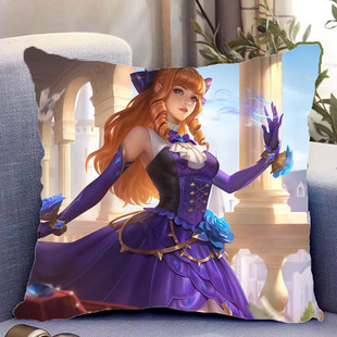 桂妮薇儿X巴当翀狄牙双面抱枕决胜巅峰周边带枕芯游戏礼物可定制