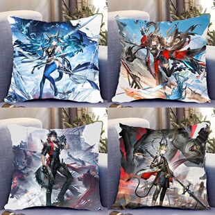 别礼洁尔佩塔狼卫黎风双面抱枕明日方舟终末地周边带枕芯礼物定制