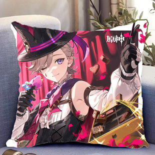 林尼双面抱枕原神周边同款照片带枕芯靠枕靠垫枕头生日礼物可定制