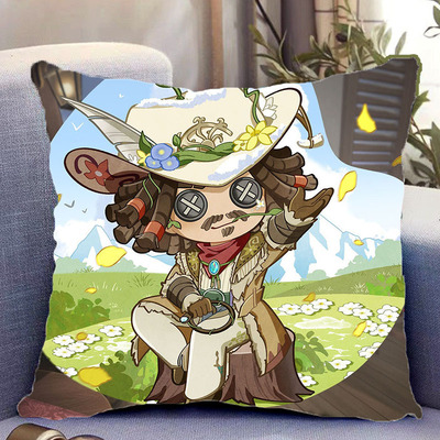 牛仔双面抱枕凯文阿尤周边照片