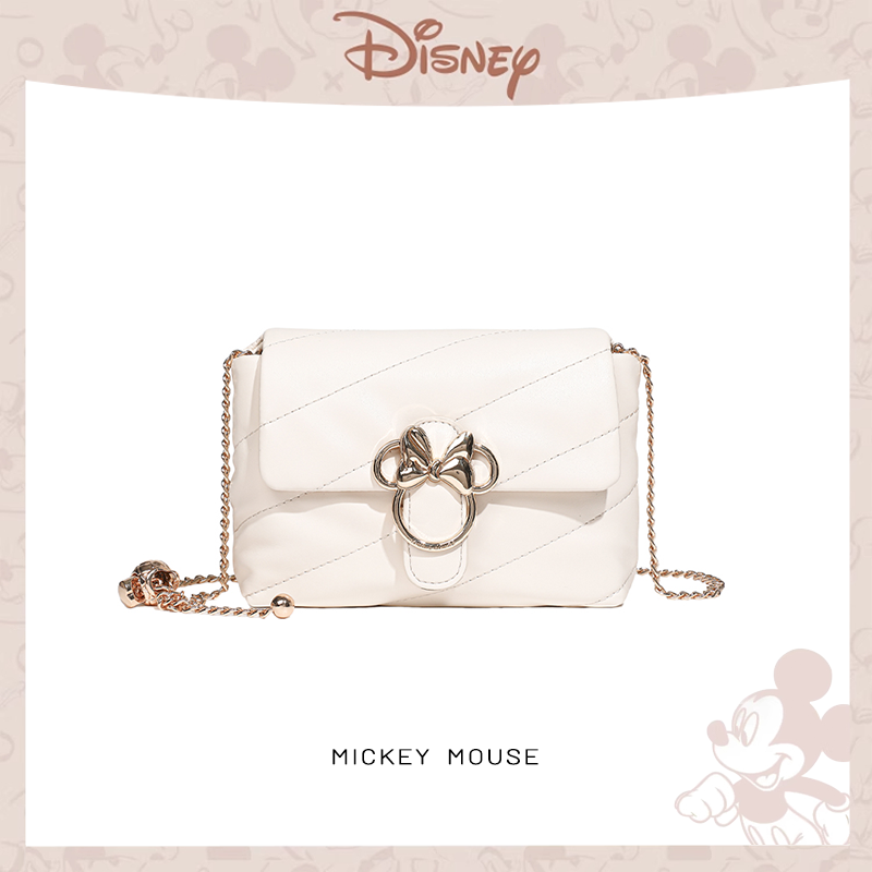 迪士尼正版授权小方包2025米妮链条包时尚百搭通勤包女款单肩斜挎,箱包皮具/热销女包/男包,通用款女包,淘宝优惠券,粉丝福利购,淘宝优惠卷