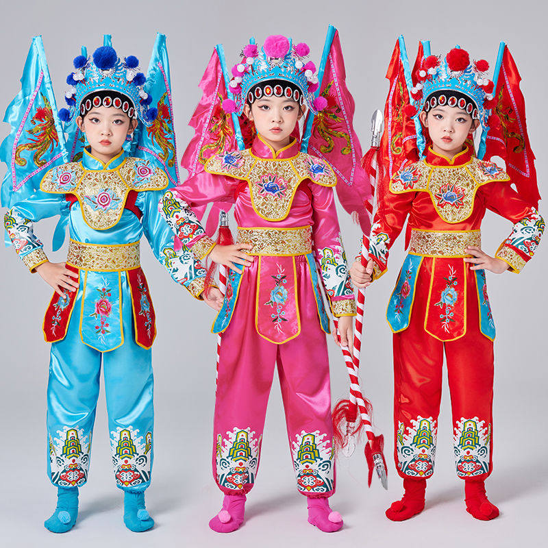 小荷风采刀马旦演出服儿