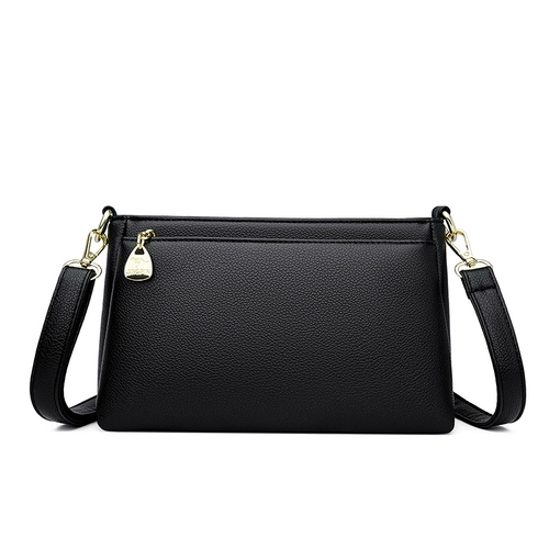 Кожаная модная сумка через плечо, универсальная вместительная и большая сумка на одно плечо, из натуральной кожи, коллекция 2023