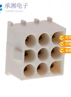 正品1969817-1原装CONN HEADER VERT 9POS 6.35MM