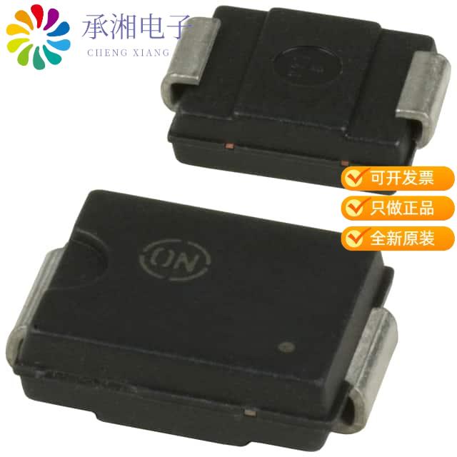 正品SZ1.5SMC47AT3G原装TVS DIODE 40.2VWM 64.8VC SMC