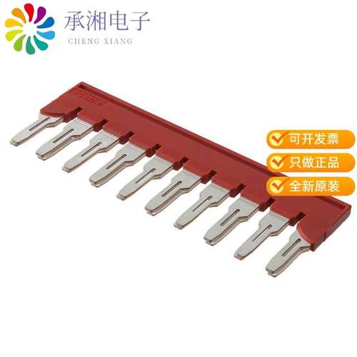 正品3030323原装JUMPER TERM BLK 10POS FLAT PIN