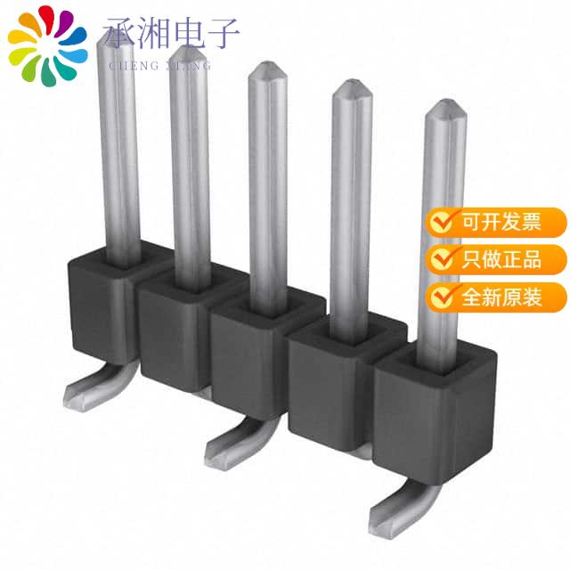 正品TSM-105-01-T-SV原装CONN HEADER SMD 5POS 2.54MM