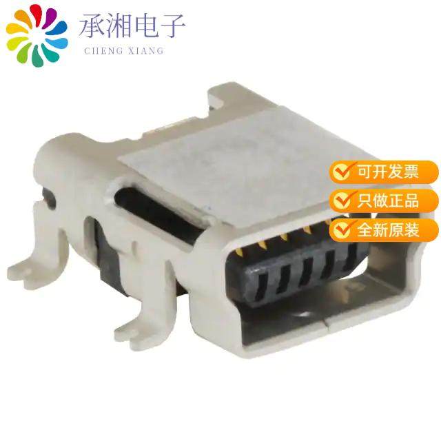正品UX60-MB-5ST原装CONN RCPT USB2.0 MINI B SMD R/A