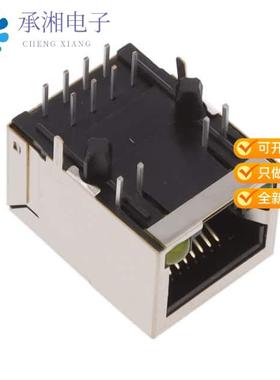 正品MTJ-88TX1-FSD-LH原装RJ45 MODULAR JACK, SHIELDE