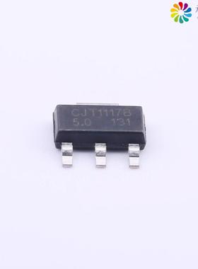 正品CJT1117B-5.0原装Vin=15V Vout=5V 1A 75dB@(120Hz)