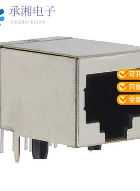 全新5558342-1正品CONN MOD JACK 8P8C R/A SHIELDED