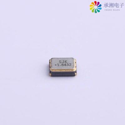 正品3N01843AG33YC原装有源晶振 1.8432MHz ±30ppm SMD