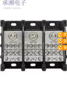 正品16370-3原装PWR DIST BLK 3POS 310A 600V 15PK