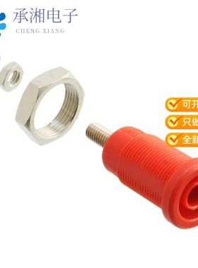 正品72930-2原装CONN BANANA JACK THRD RED