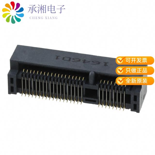 正品1759503-1原装CONN PCI EXP MINI FEMALE 52POS