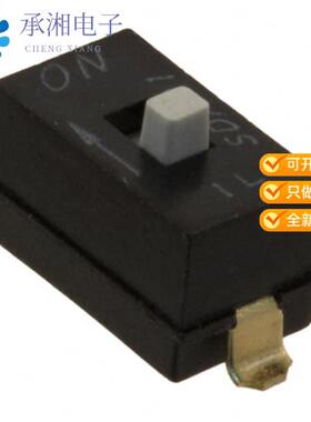 全新SDA01H1SBD正品SWITCH SLIDE DIP SPST 25MA 24V