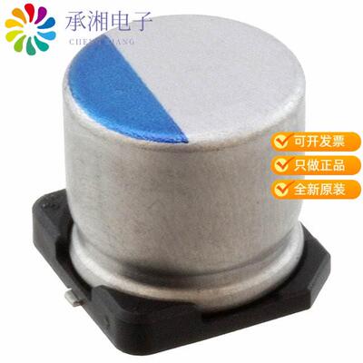 全新PCV1K220MCL1GS正品CAP ALUM POLY 22UF 20% 80V SMD