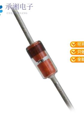 正品1N5233B原装DIODE ZENER 6V 500MW DO35