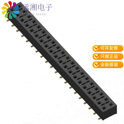 全新HLE-120-02-G-DV-BE正品CONN RCPT 40POS 0.1 GOLD