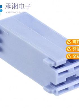 正品521204-1原装CONN RCPT HOUSING 0.25 2POS BLUE
