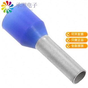 正品1241004-1原装CONN FERRULE DIN 14AWG BLUE