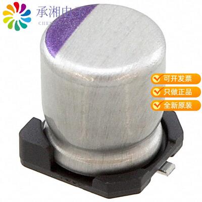 全新6SVPC100MY正品CAP ALUM POLY 100UF 20% 6.3V SMD