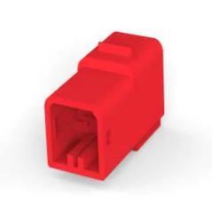 正品2-144835-2原装CONN RCPT HOUSING 0.197 2POS RED
