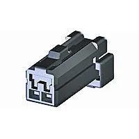 全新174056-4正品CONN PLUG HSNG 2POS GREEN