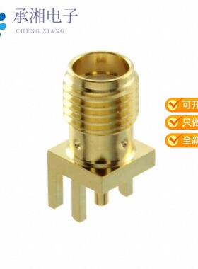 正品SMA-J-P-H-ST-EM1原装CONN SMA JACK STR 50OHM ED