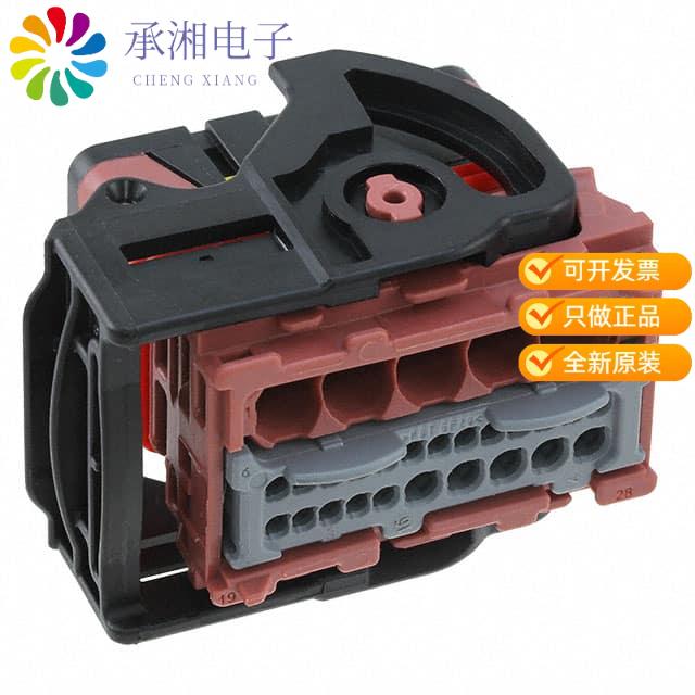 正品0643181011原装CONN CMC RCPT 28POS 3ROW BLACK