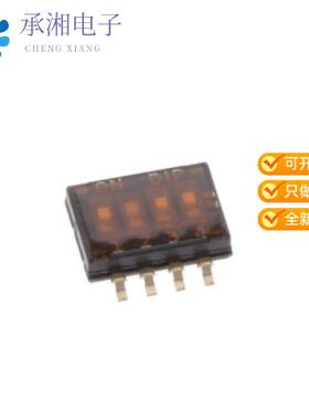 正品DHN04TV原装SWITCH SLIDE DIP SPST 25MA 24V