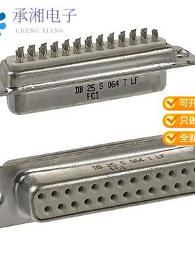 正品DB25S064TLF原装CONN D-SUB RCPT 25POS SLDR CUP