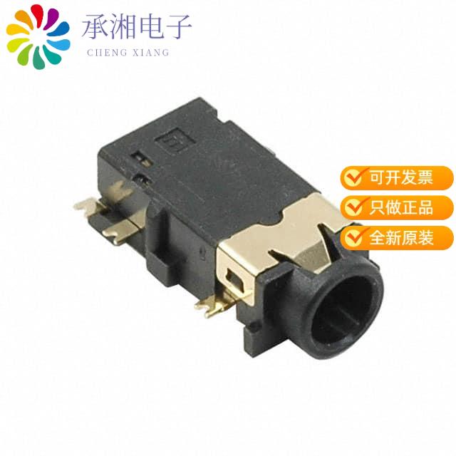 正品SJ-43504-SMT-TR原装CONN JACK 4COND 3.5MM SMD R/A