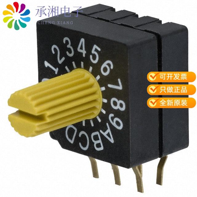 正品SD-1111原装SWITCH ROTARY DIP HEX 100MA 5V